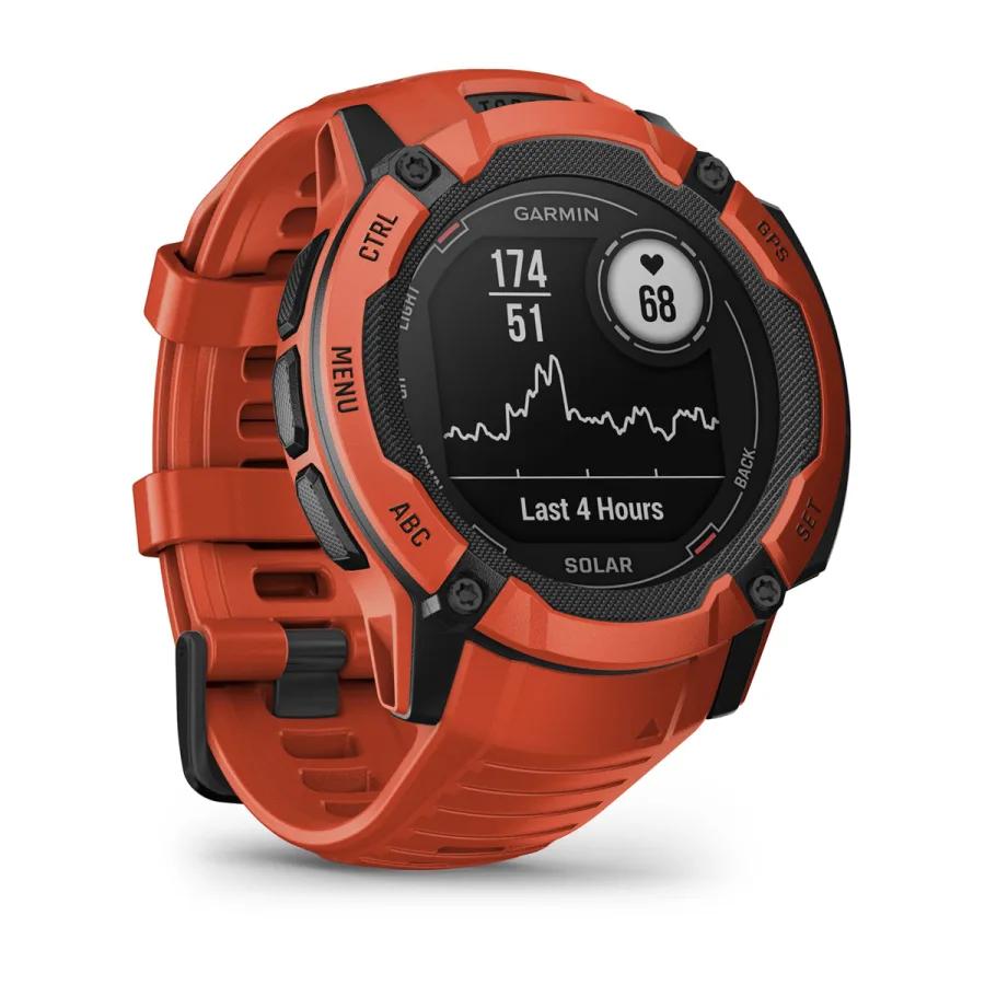 Đồng Hồ Garmin Instinct 2X Solar Đỏ 50mm